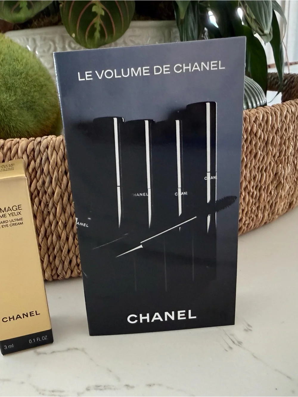 Chanel le Volume Mascara Sample and Sublimage Eye Cream